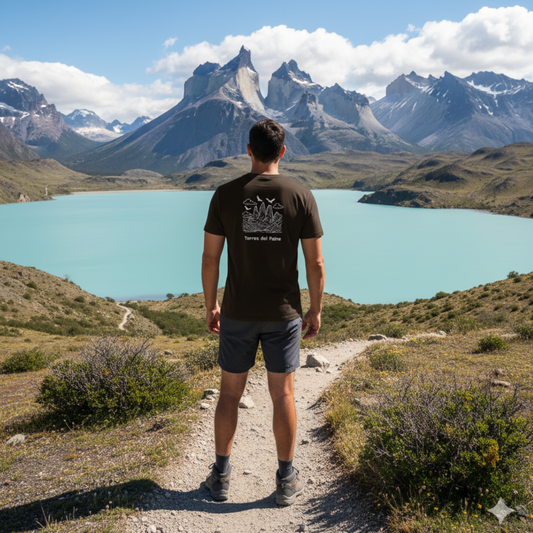 Polera Hombre Slim Fit Torres del Paine