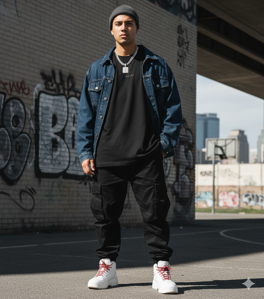 Polera Básica Oversize