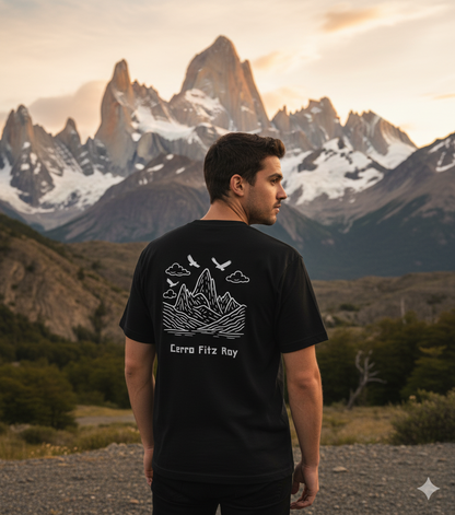 Polera Regular Fit Cerro Fitz Roy (Chaltén)